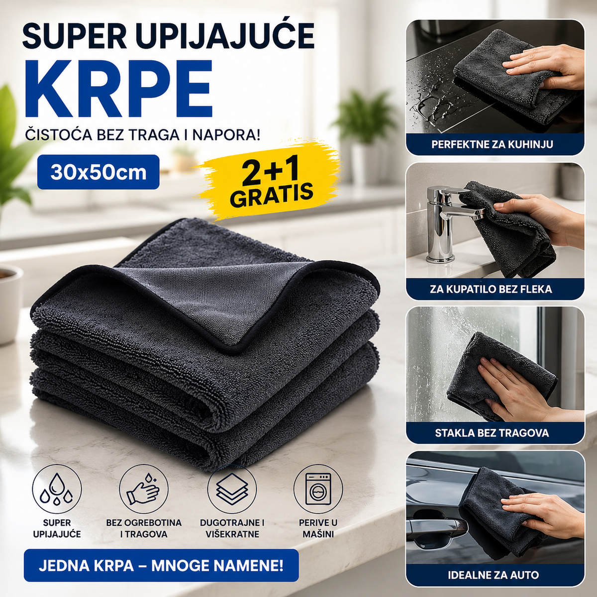 Magicwipe - Krpe od mikrofibera