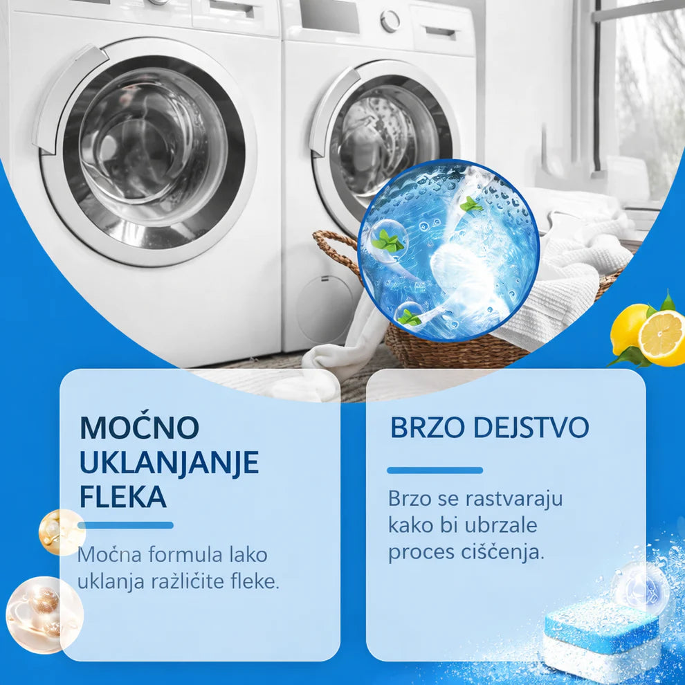Washer Clean Tablets - Tablete za čišćenje veš mašine