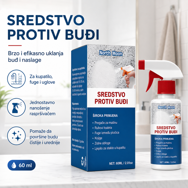 Sprej za uklanjanje buđi i vlage – brzo i efikasno rešenje za čist dom