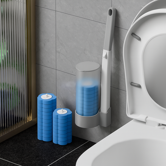 JOYBOS - Set za čišćenje WC-a sa 8 zamenskih uložaka