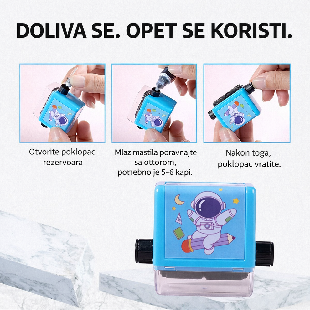 Matematički valjak - Sabiranje i oduzimanje 1+1  BESPLATNA DOSTAVA