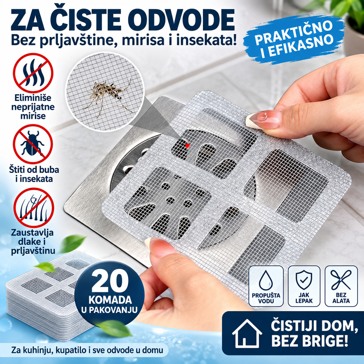 Mrežice za odvode