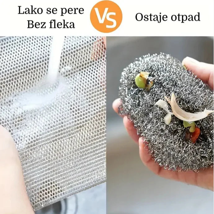 Krpe od čeličnih vlakana (10 krpa) - BESPLATNA DOSTAVA