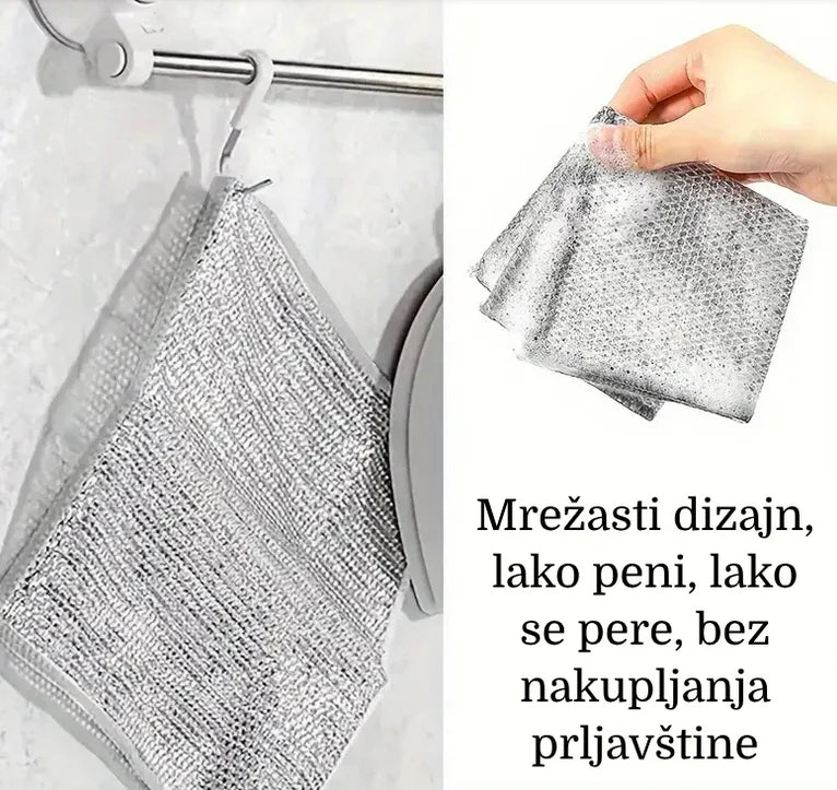 Krpe od čeličnih vlakana (10 krpa) - BESPLATNA DOSTAVA